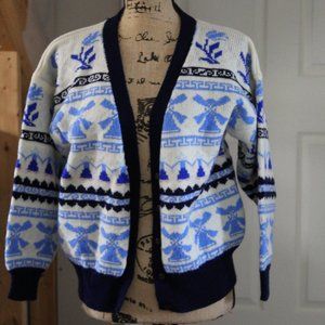 HANDMADE CARDIGAN SWEATER M